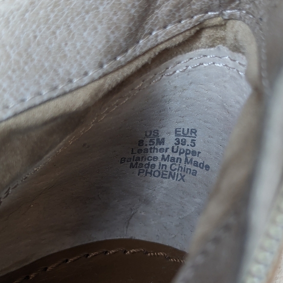 Sam Edelman Phoenix Taupe Leather Ankle Booties - Picture 7 of 8